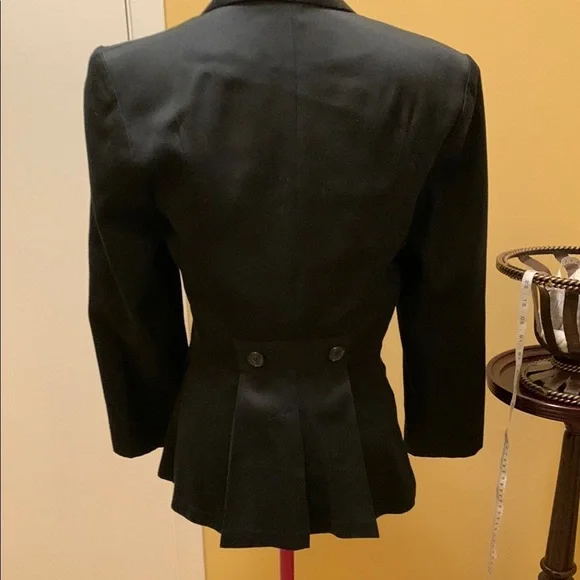 Eclipse Los Angeles Classic Black Double-Breasted Women's Tuxedo Blazer - Picture 5 of 11